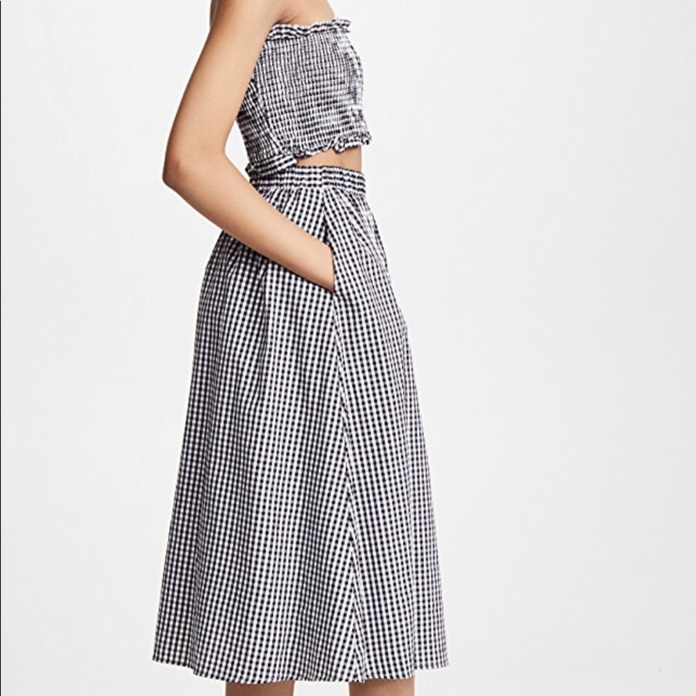 English Factory Two Piece Smocked Set